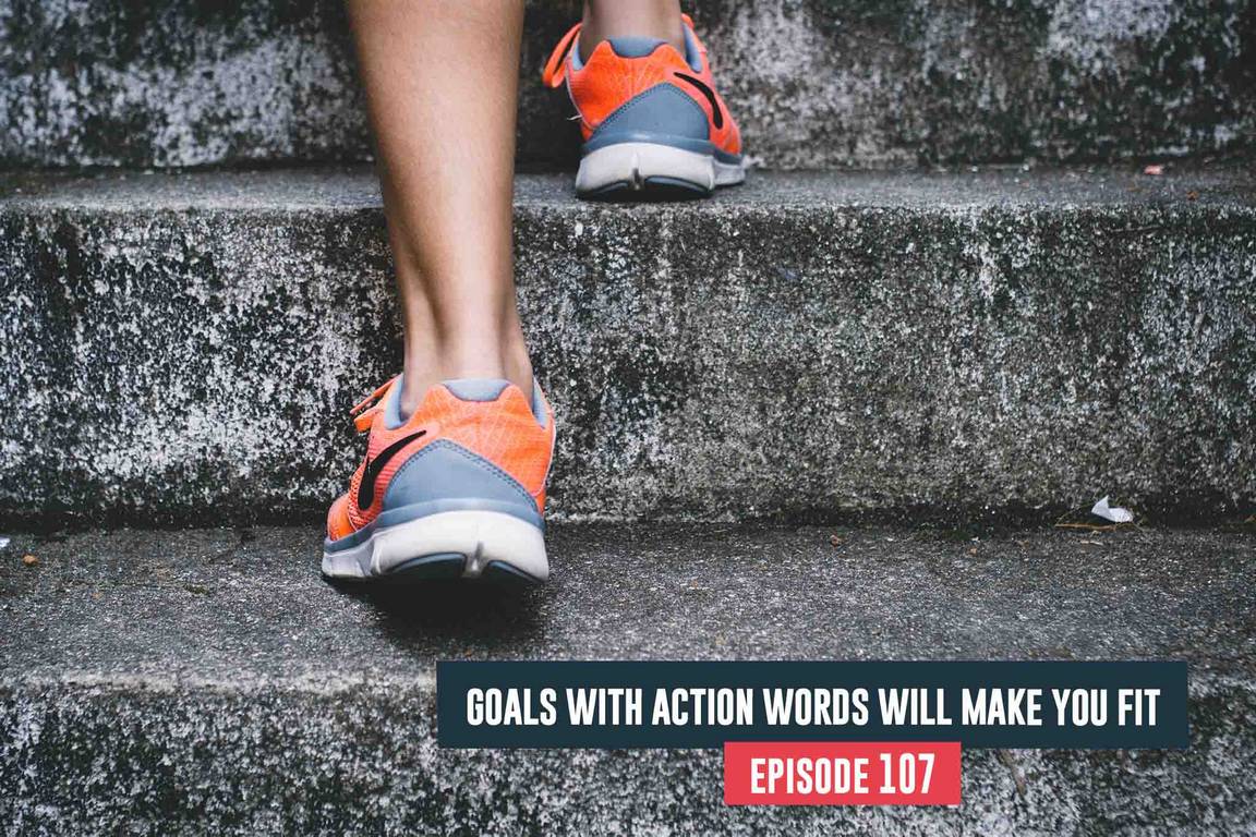 fitness goals with action words